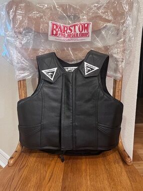 Tipperary Phoenix Pro-Max JR Body Protector Protective Leather Vest 2030 Size YL